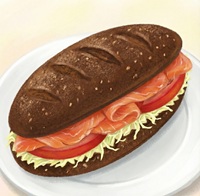 サーモンサンド